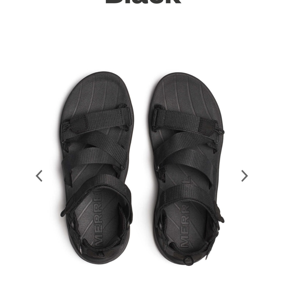 NWOT Men's Merrell Speed Fusion Sport RMX sandals in Black, Size 13 - Picture 6 of 8